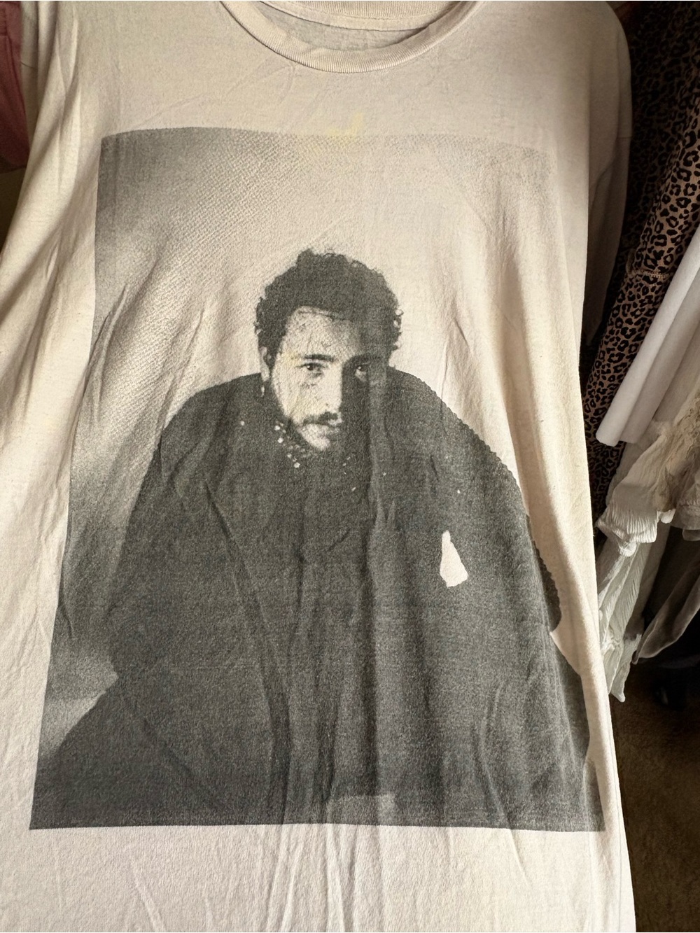 Post Malone Tee in Off-White
